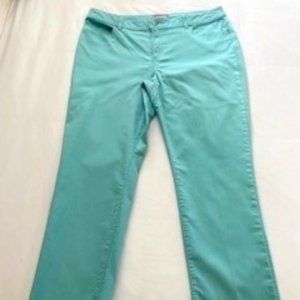 Chico's Pale Aqua Denim Jeans 2.5